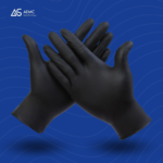 GUANTES NITRILO NEGRO CAJAX100UND